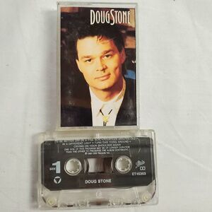 Doug Stone – Self-Titled Cassette Album 1990 Epic Records Country
